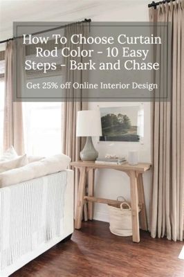 How to Choose Curtain Rod Color: A Symphony of Shades and Shadows