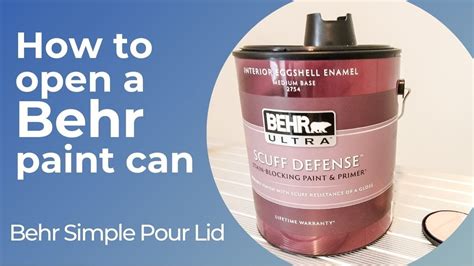 How to Open Behr Paint Can Without Spout: A Journey into the World of Unconventional Methods